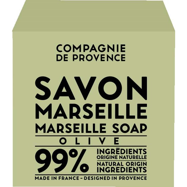 Compagnie de Provence Cube Of Marseille Soap Olive 400 g billede