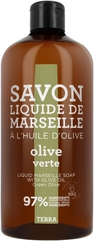 Compagnie de Provence Liquid Marseille Soap 1l Green Olive Refill