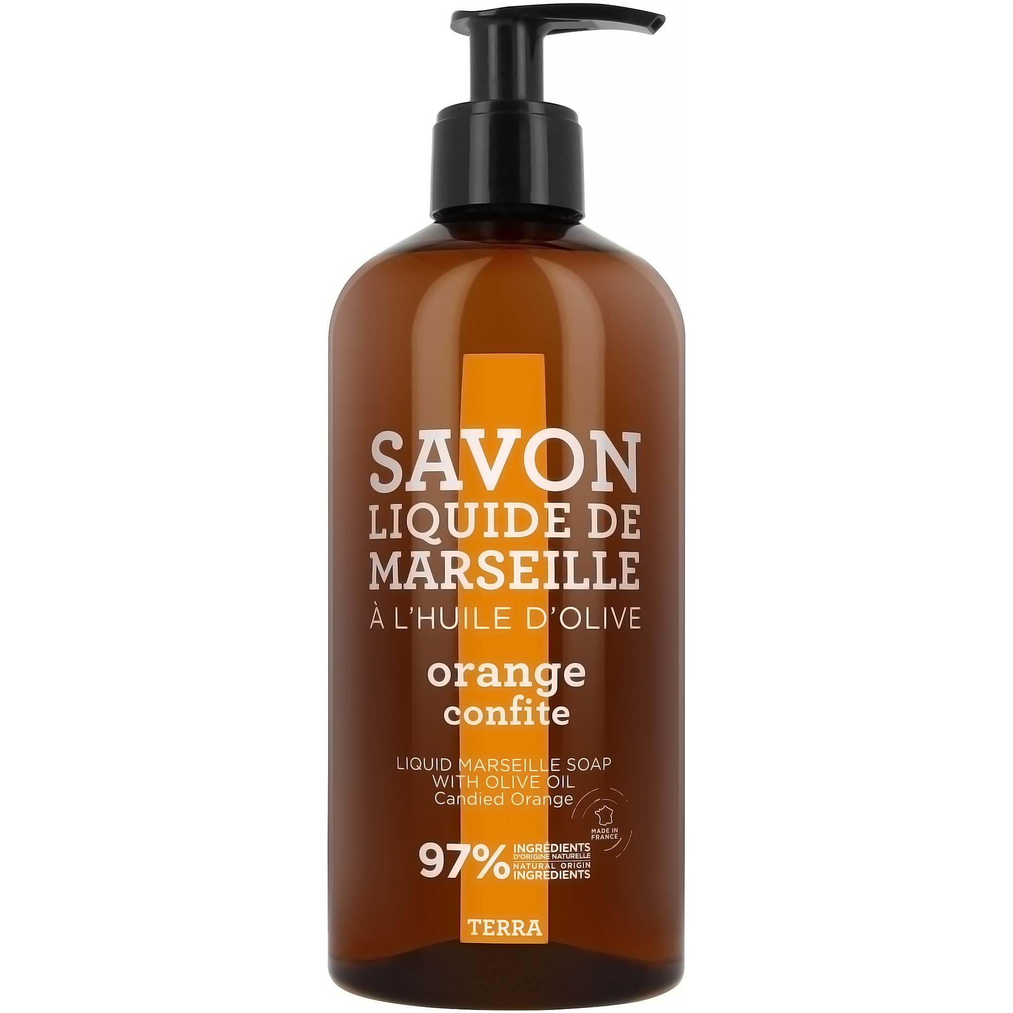 Compagnie de Provence Terra Liquid Marseille Soap Candied Orange 500 m