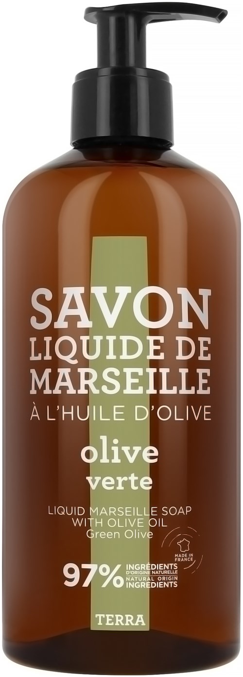 Compagnie de Provence Terra Liquid Marseille Soap Green Olive 500 ml