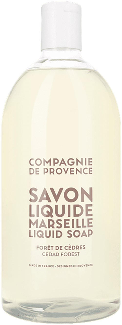 Compagnie de Provence Liquid Marseille Soap Cedar Forest Refill 1000 ml
