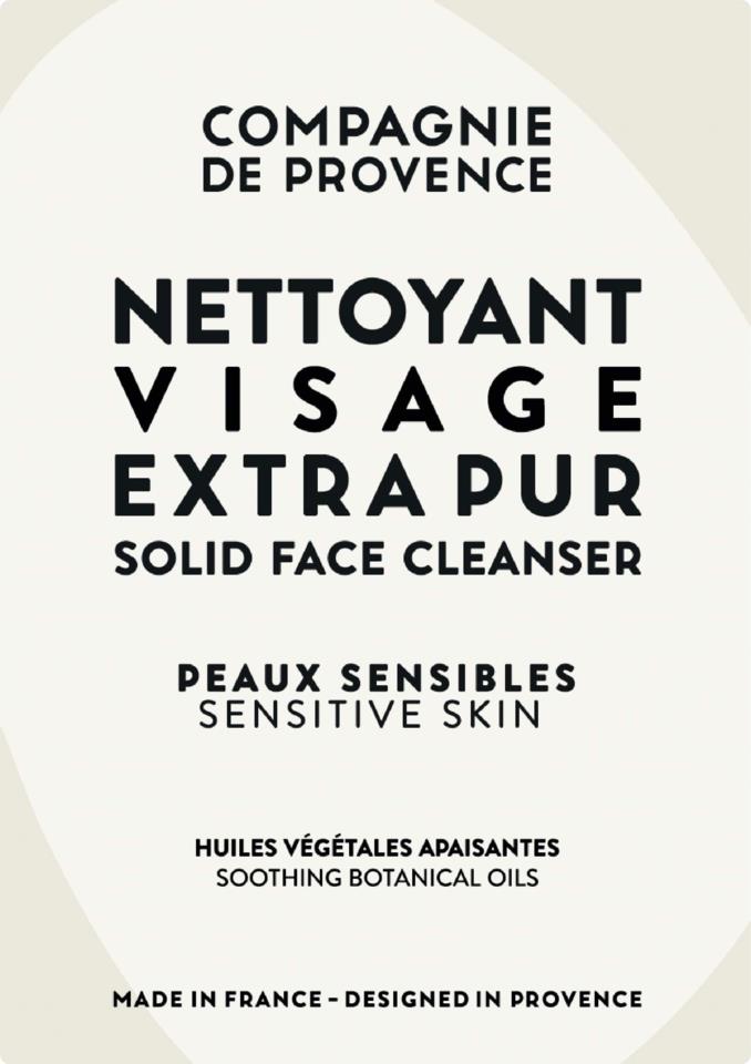 Compagnie de Provence Solid Face Cleanser Sensitive Skin 85 g