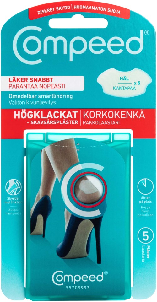 Compeed Skavsårsplåster Högklackat 5 st