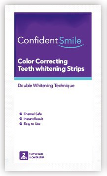 ConfidentSmile Color Correcting Teeth whitening Strips 28 st