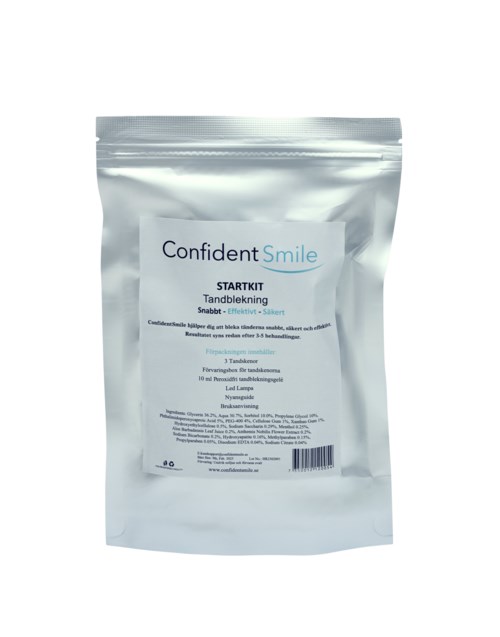 ConfidentSmile ConfidentSmile Start Peroxidfri Tandblekning