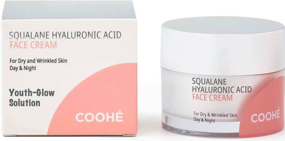 Coohé Squalane Hyaluronic Face Cream 50 ml