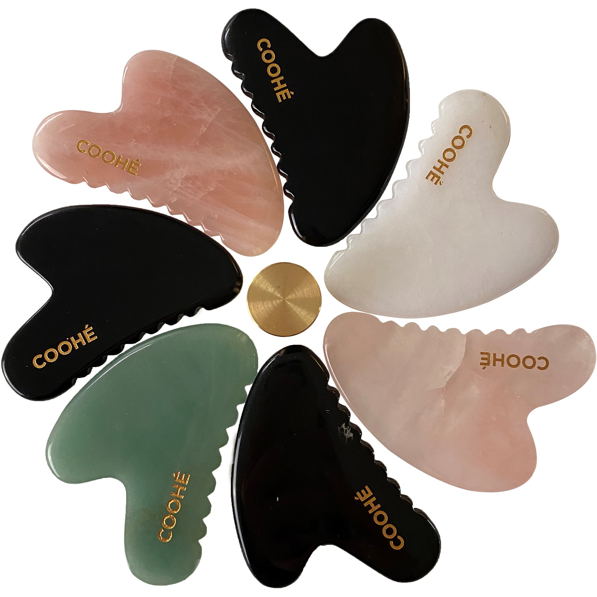 Coohé Gua Sha Black Obsidian (obrázok 7)