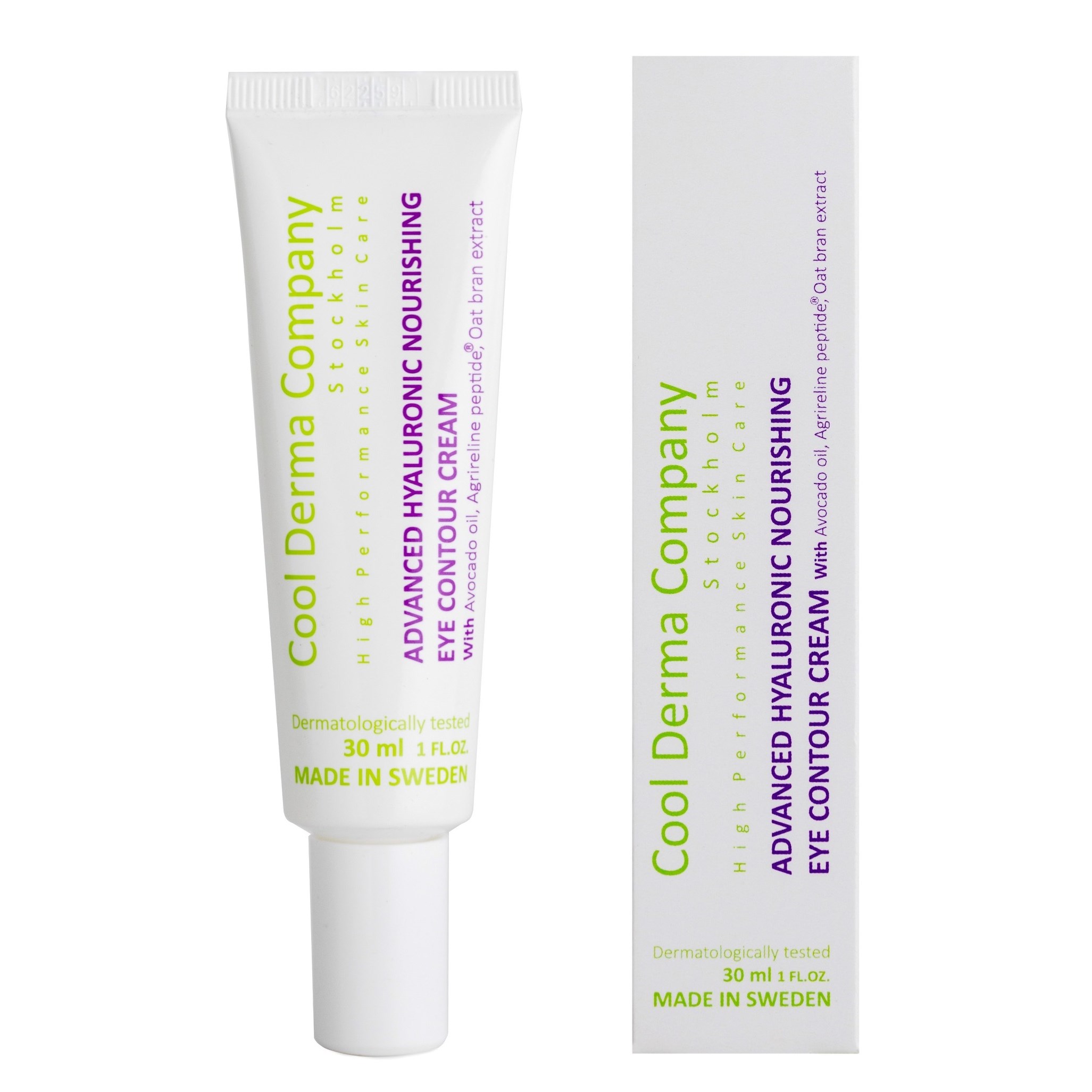 Läs mer om Cool Derma Advanced Hyaluronic Nourishing Eye Contour cream 30 ml