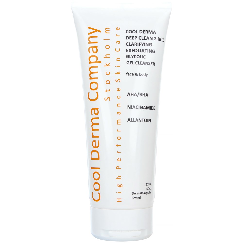 Cool Derma Cool Derma Skin Fitness Exfoliating glycolic gel cleanser 200 ml
