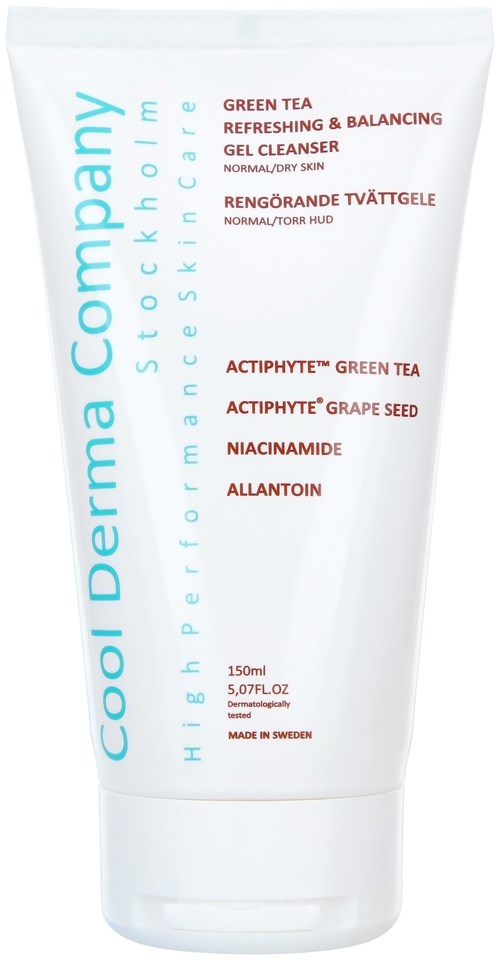 Cool Derma Skin Stamina Green tea balancing gel cleanser 150 ml
