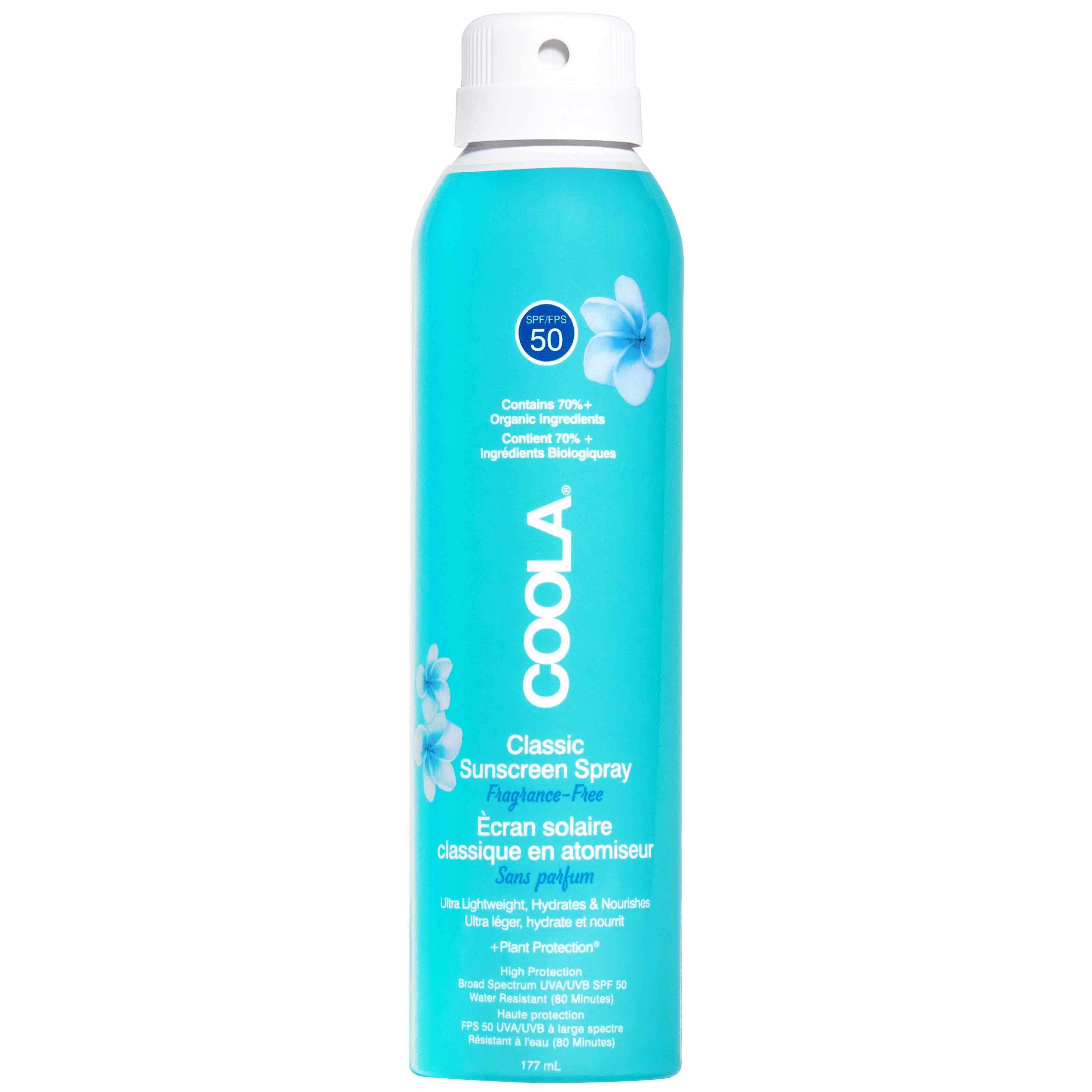 Läs mer om COOLA Classic Body Spray Fragrance Free SPF 50 177 ml