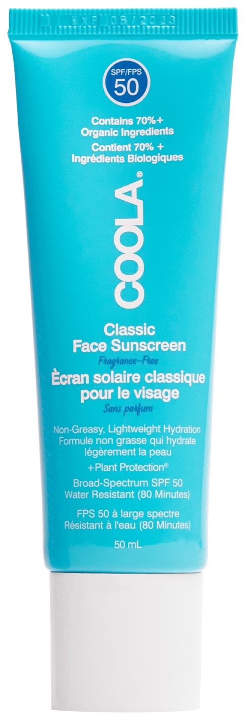 COOLA Classic Face Lotion Fragrance-Free SPF 50 50 ml