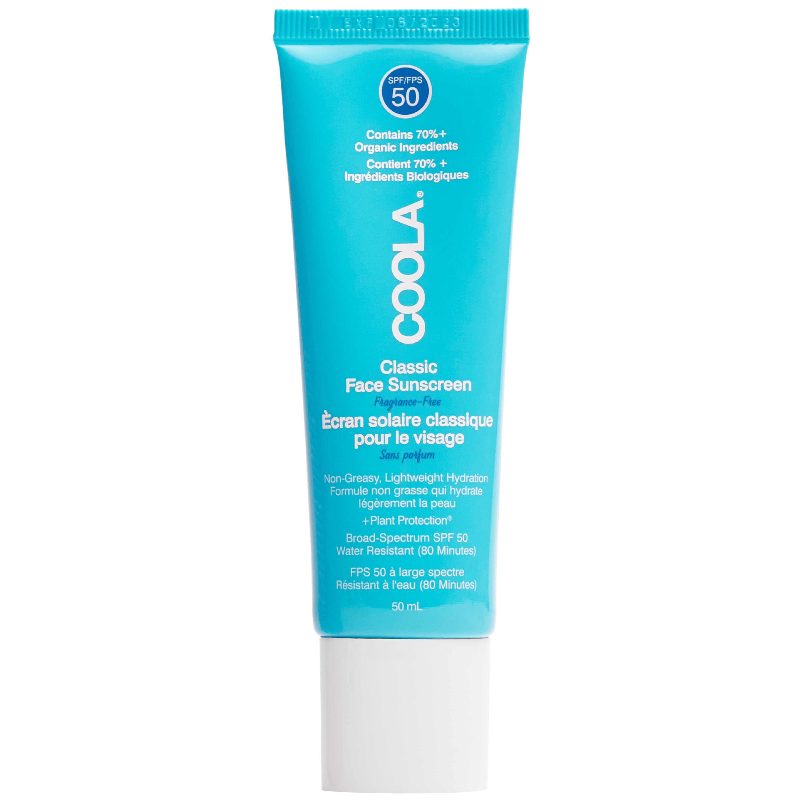 COOLA Classic Face Lotion Fragrance-Free SPF 50 - 50 ml