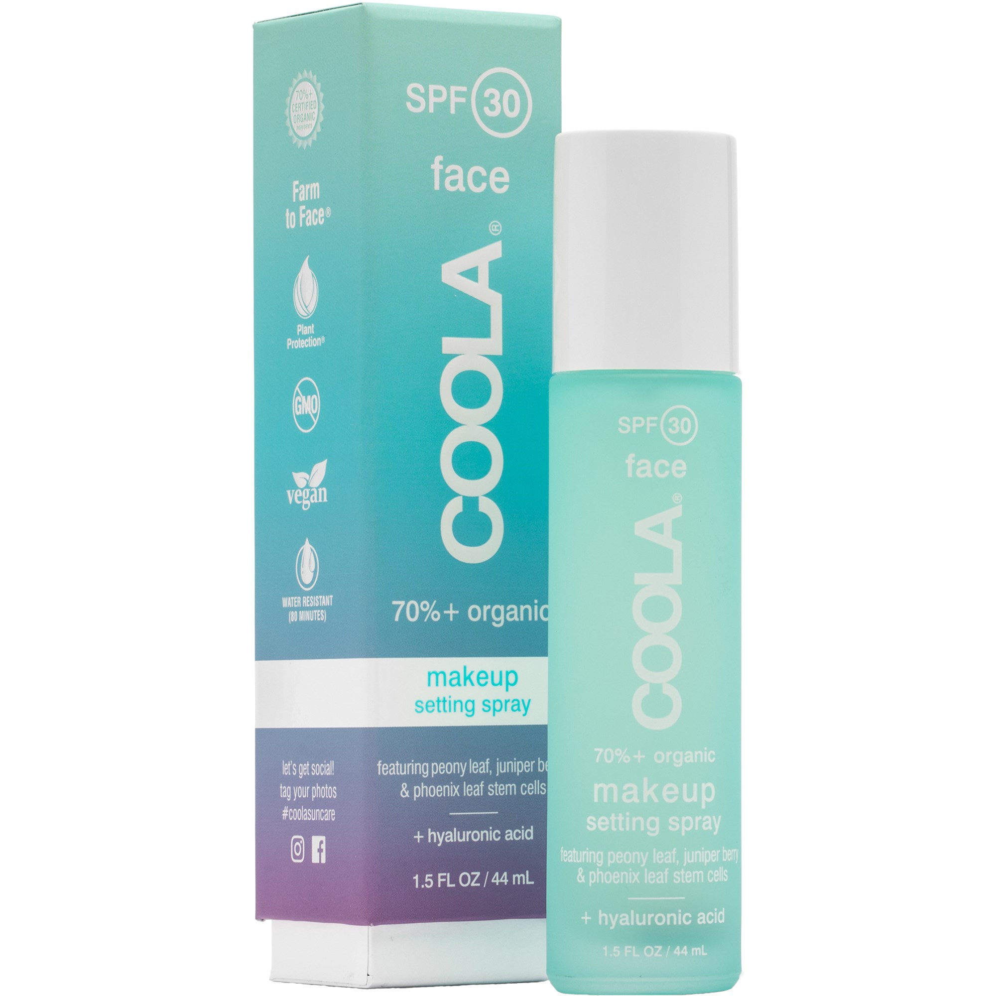 COOLA Makeup Setting Spray SPF30, 50 ml