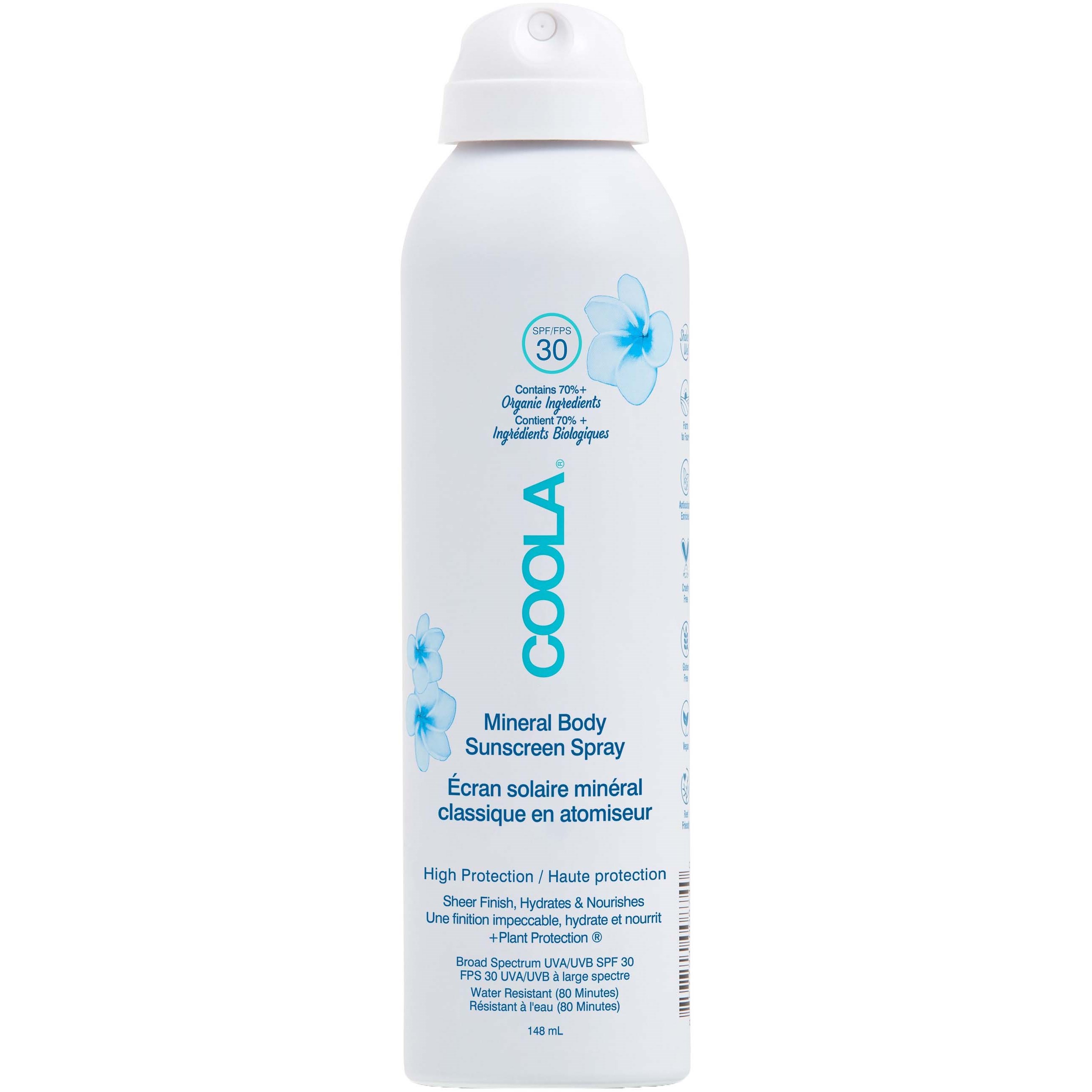 Coola COOLA Zinc Oxide Sunscreen Spray SPF 30 Fagrance-Free 148 ml parfym