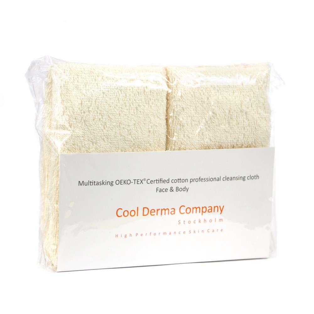 Cool Derma Cool Derma Skin Fitness Organic cotton wash cloth