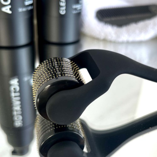 Ролик для бороды Copenhagen Grooming The Beard Roller, 540 титановых игл 0,5 мм — фото 3