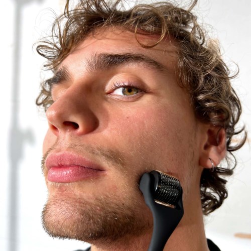 Ролик для бороды Copenhagen Grooming The Beard Roller, 540 титановых игл 0,5 мм — фото 4