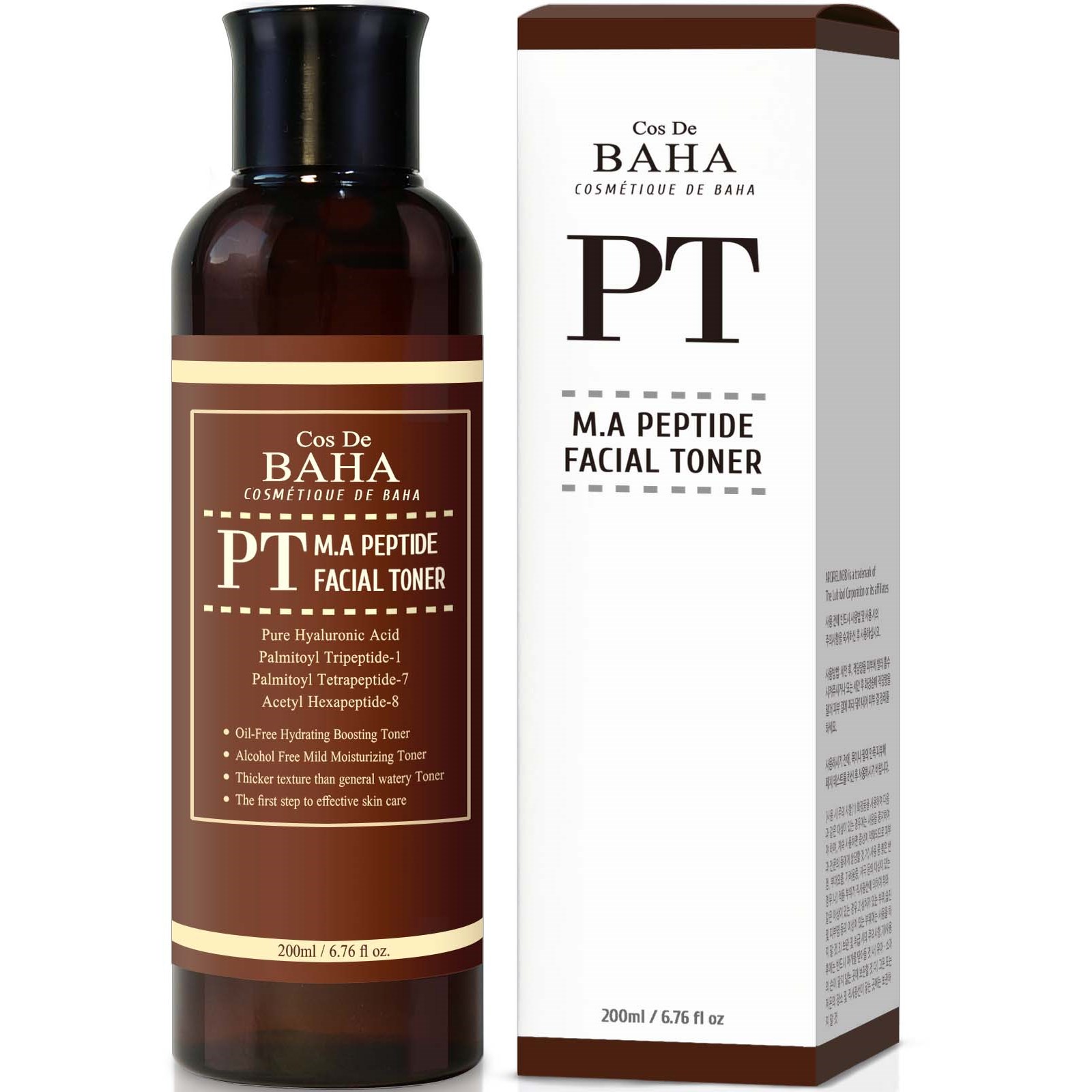 Cos De BAHA Peptide Toner 200 ml (obrázok 3)