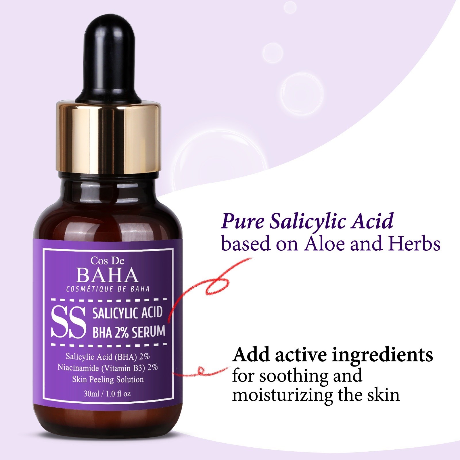 Cos De BAHA Salicylic Acid 2% Serum 30 ml (obrázok 5)