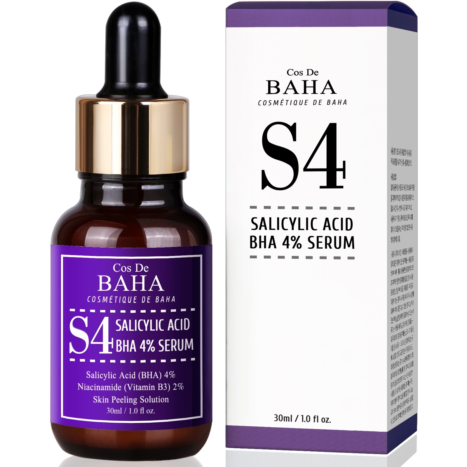 Cos De BAHA Salicylic Acid 4% Serum 30 ml (obrázok 5)