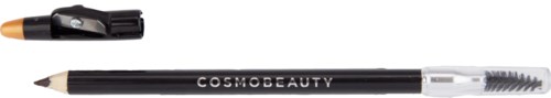 En makeup-penna märkt med 'COSMOREALITY' med avtagbar lock och inbyggd penkniv.