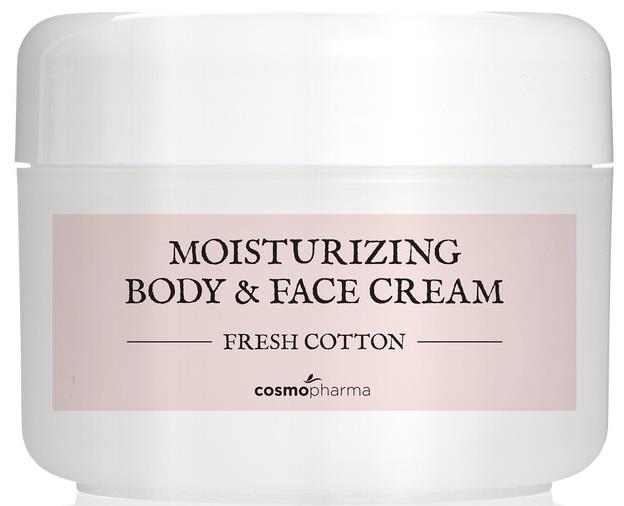 Cosmopharma Moisturizing Body & Face Cream Fresh Cotton 250ml