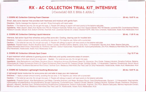Cosrx Acne Hero Kit Intensive