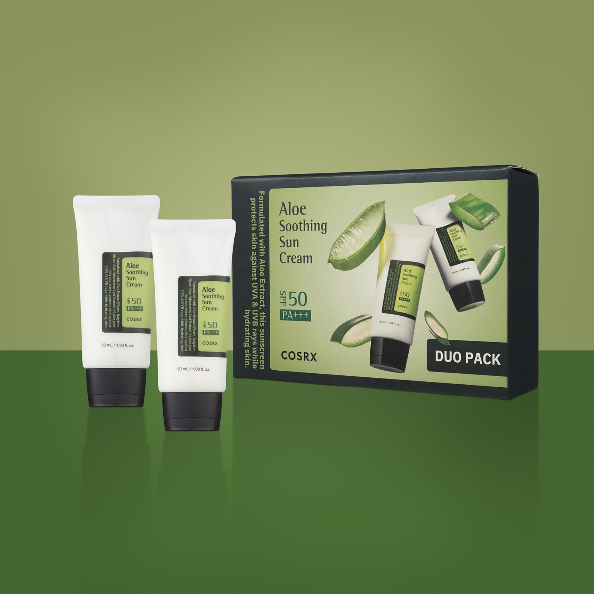 COSRX Aloe Soothing Sun Cream Duo Pack (obrázok 3)