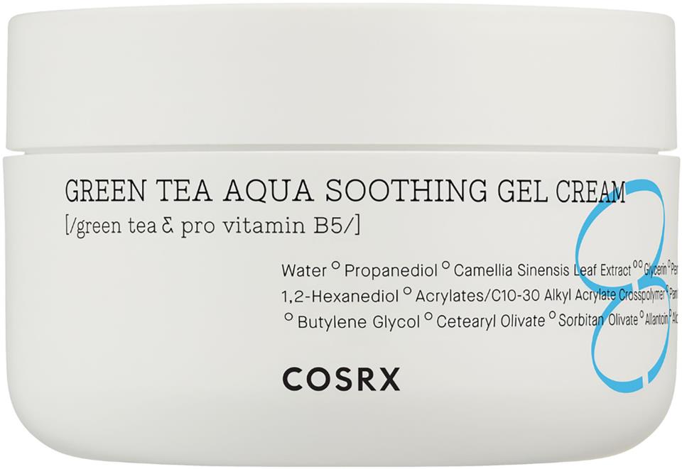 COSRX Hydrium Green Tea Aqua Soothing Gel Cream 50ml