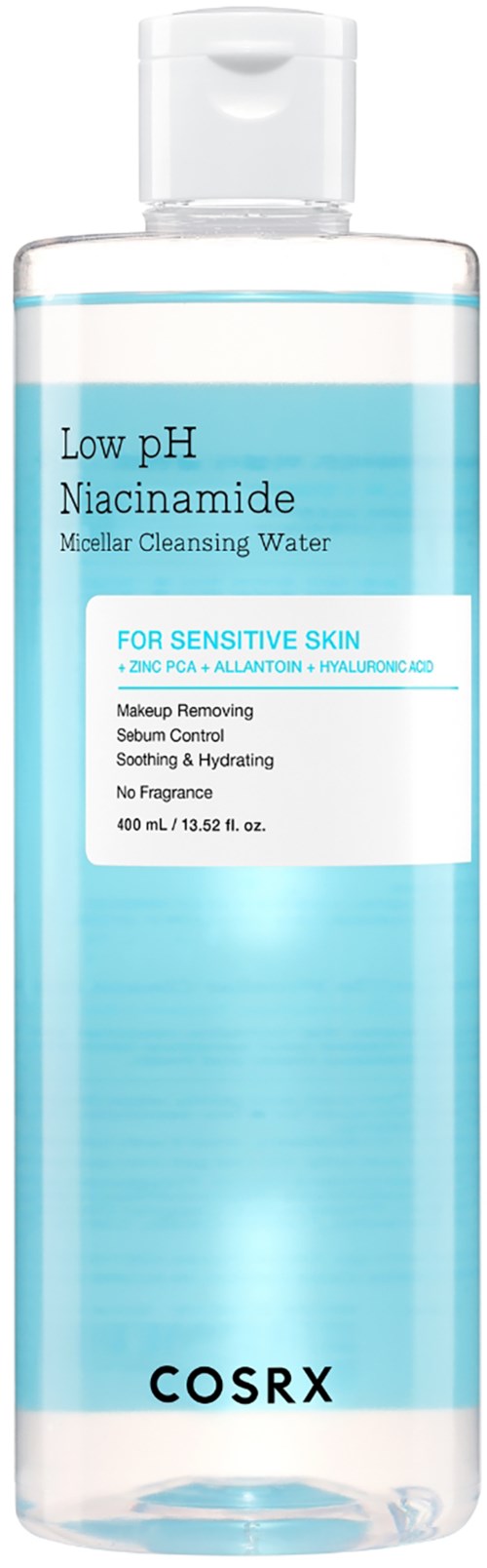 COSRX Low pH Niacinamide Micellar Cleansing Water 400 ml