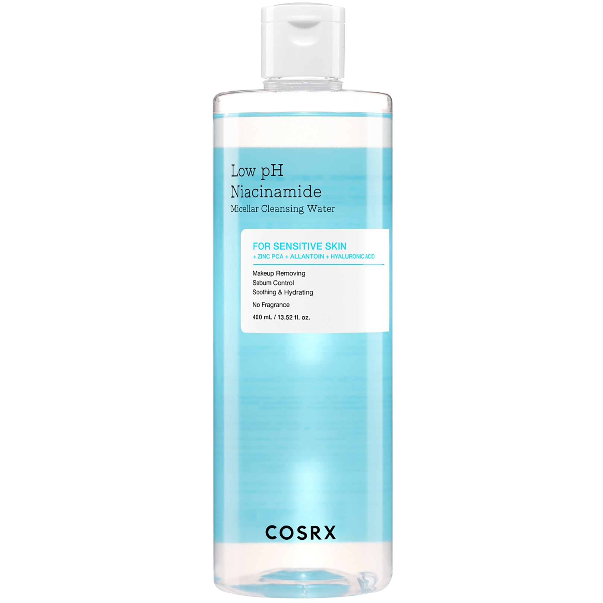 COSRX Low pH Niacinamide Micellar Cleansing Water - płyn micelarny 400