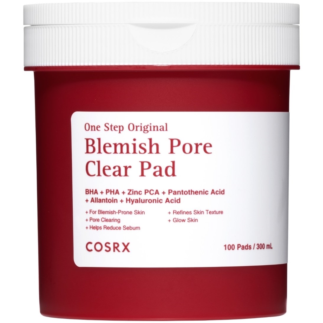 COSRX One Step Original Blemish Pore Clear Pad 100 stk