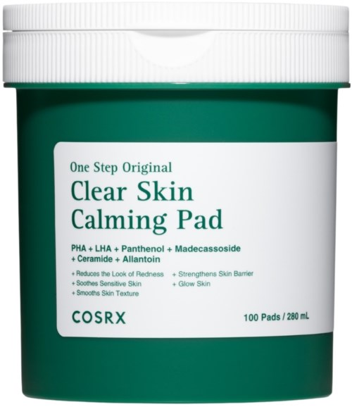 COSRX One Step Original Clear Skin Calming Pad 100 stk