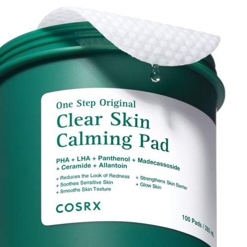 COSRX One Step Original Clear Skin Calming Pad 100 stk