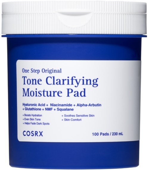 COSRX One Step Original Tone Clarifying Moisture Pad 100 stk