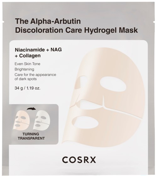 COSRX The Alpha-Arbutin Discoloration Care Hydrogel Mask 3 st