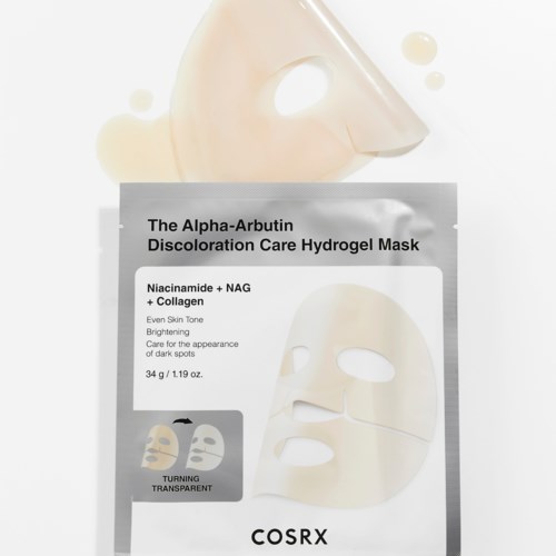 COSRX The Alpha-Arbutin Discoloration Care Hydrogel Mask 3 stk