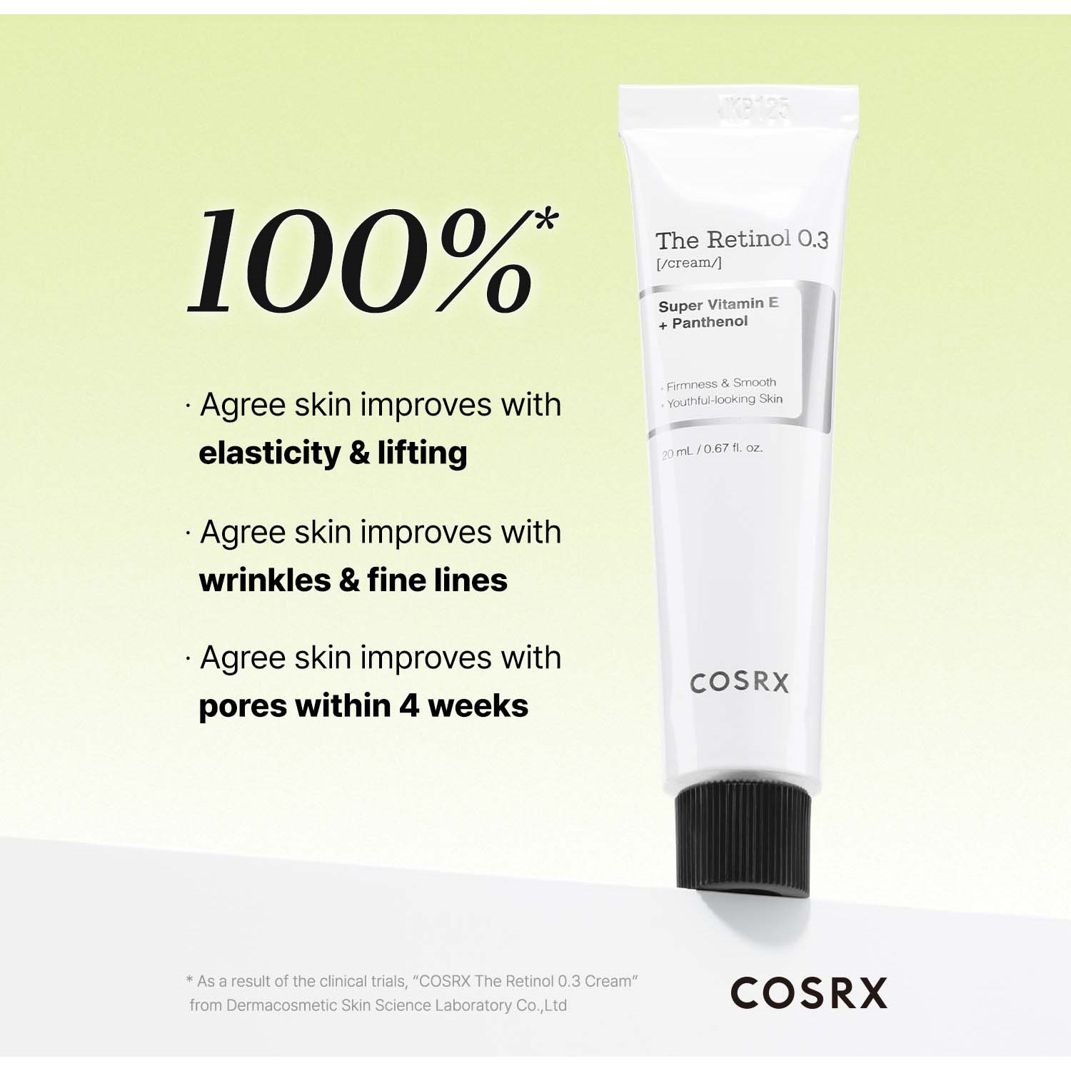 COSRX The Retinol 0.3 Cream 20 ml (obrázok 3)
