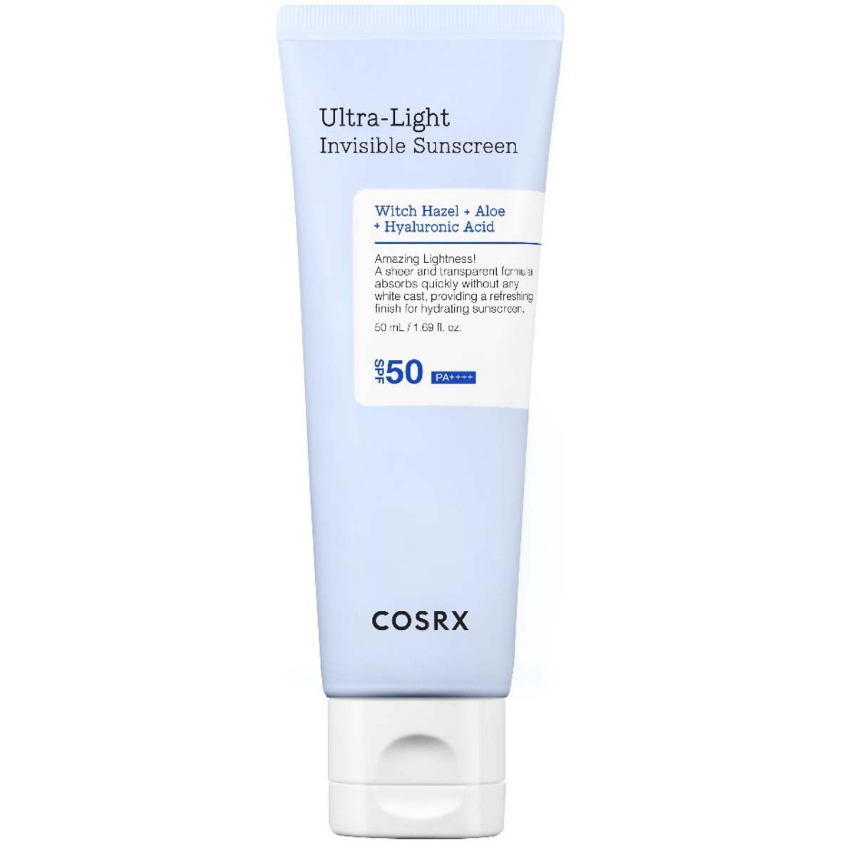 Läs mer om Cosrx Ultra-Light Invisible Sunscreen SPF50 50 ml