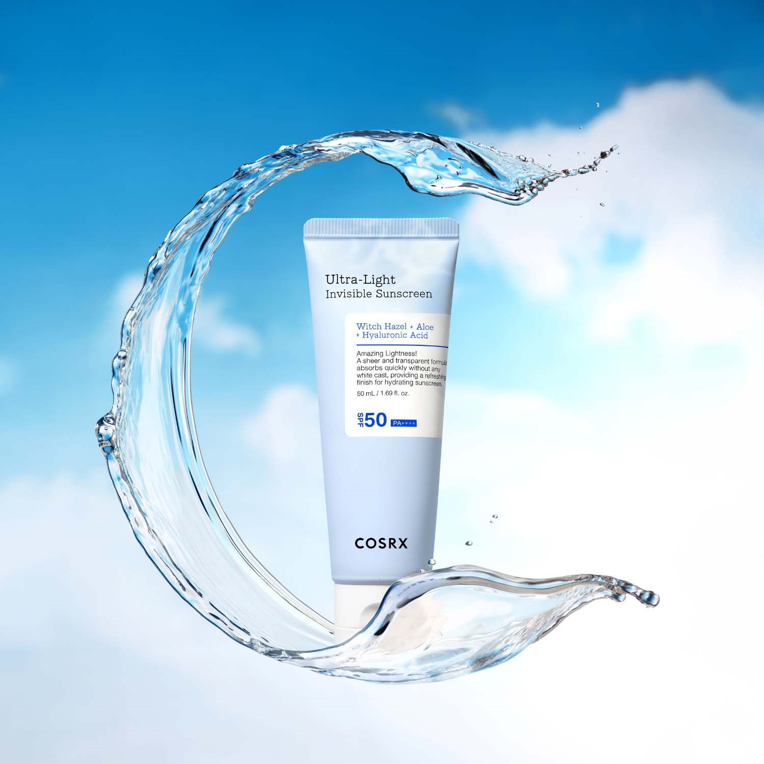COSRX Ultra-Light Invisible Sunscreen SPF50 50 ml (obrázok 3)