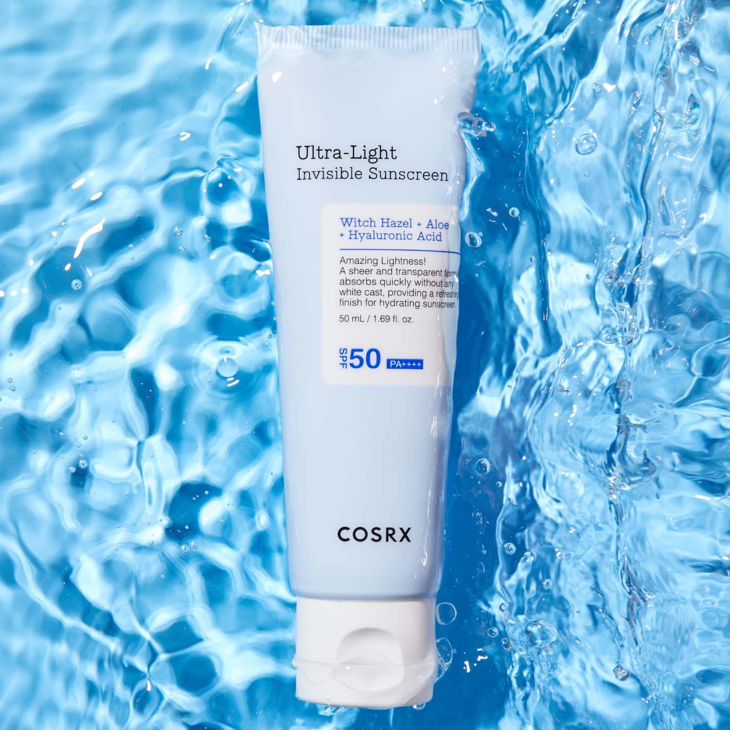 COSRX Ultra-Light Invisible Sunscreen SPF50 50 ml (obrázok 4)