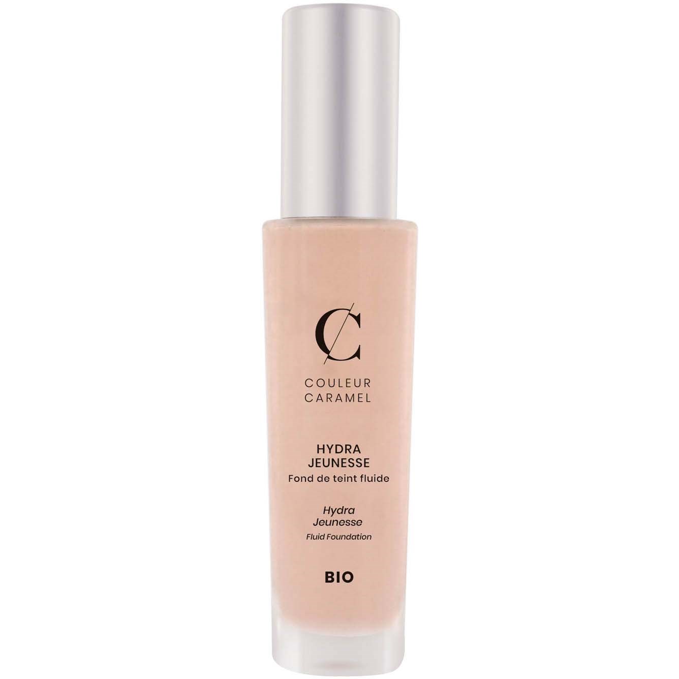 Couleur Caramel Hydra Jeunesse fluid foundation n°21 Porcela