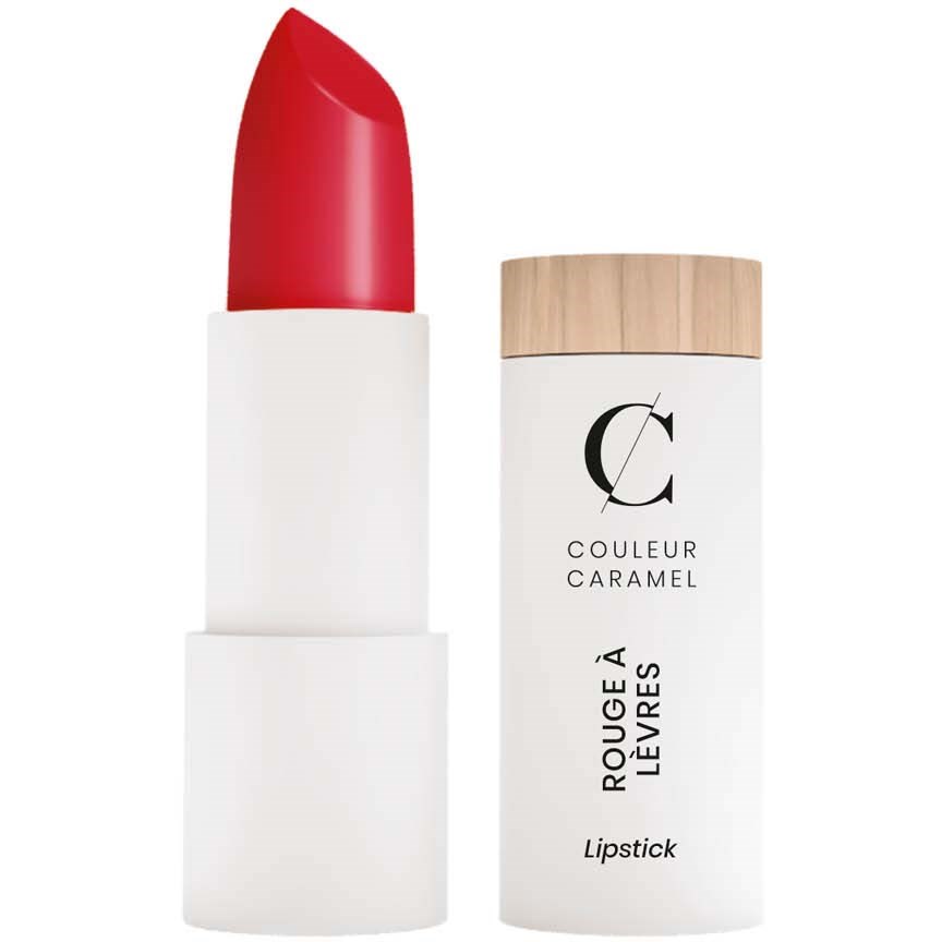 Couleur Caramel Satin Lipstick n°280 True red