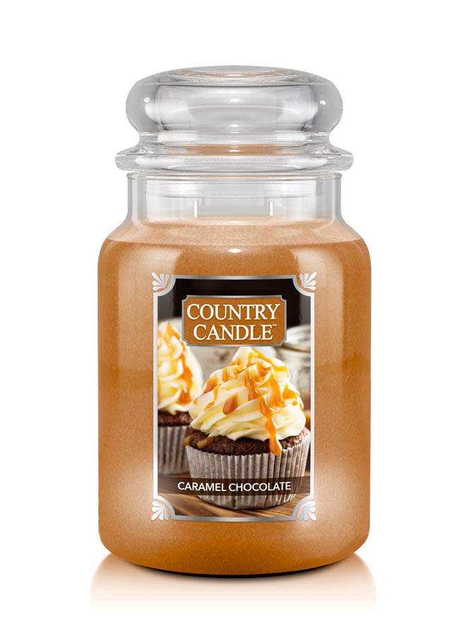 Country Candle 2 Wick L Jar Caramel Chocolate