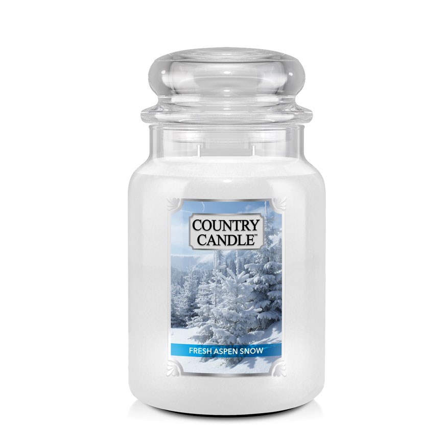 Läs mer om Country Candle Fresh Aspen Snow 2 Wick Large Jar