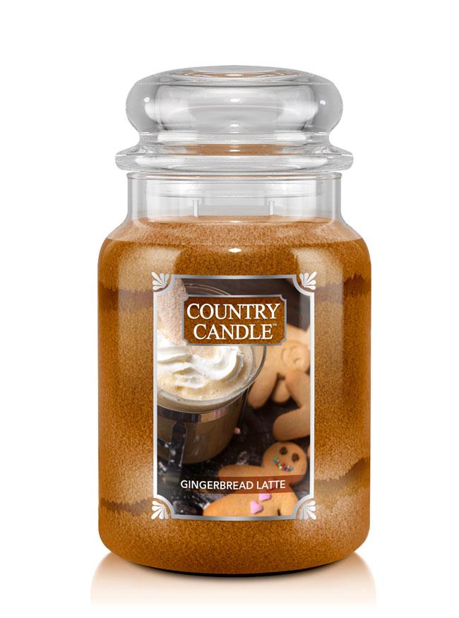 Country Candle 2 Wick L Jar Gingerbread Latte