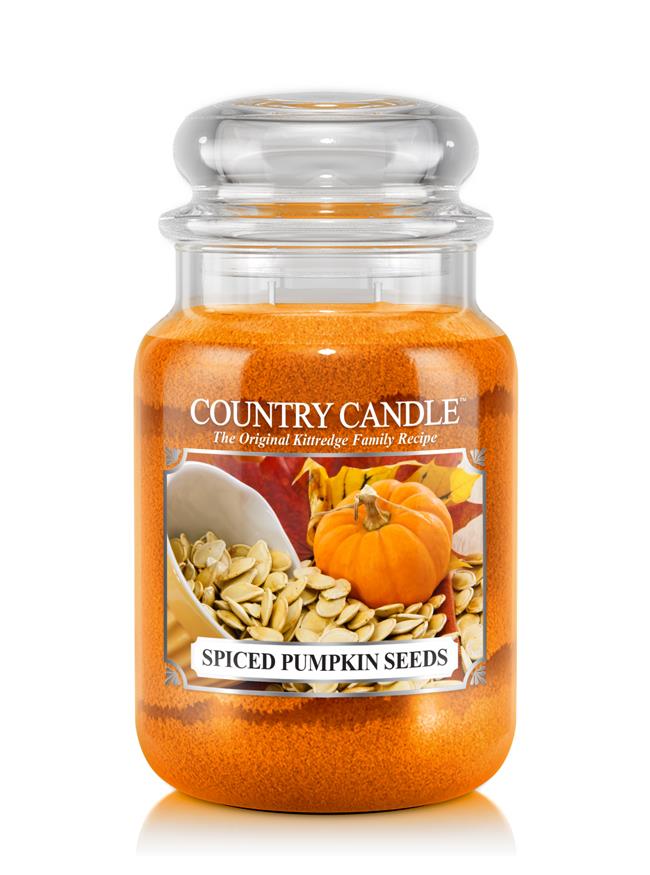Country Candle 2 Wick L Jar Spiced Pumpkin Seeds