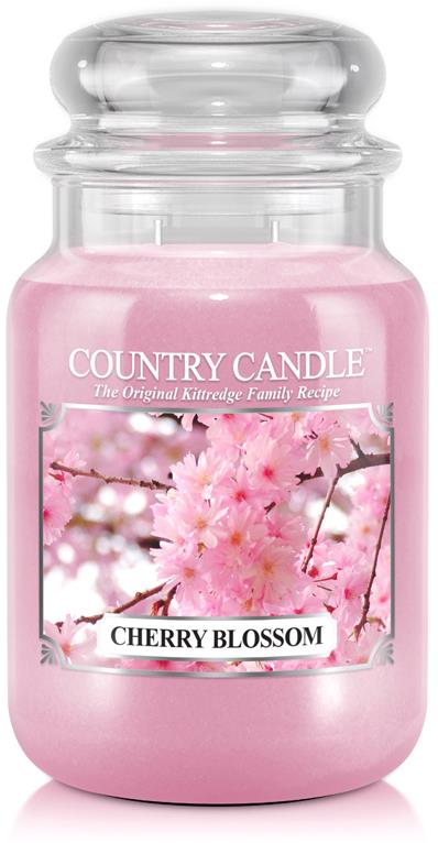 Country Candle 2 Wick Large Jar Cherry Blossom