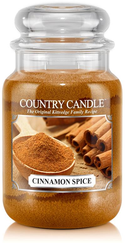 Country Candle 2 Wick Large Jar Cinnamon Spice